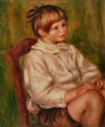 Coco (Claude Renoir) by Pierre Auguste Renoir